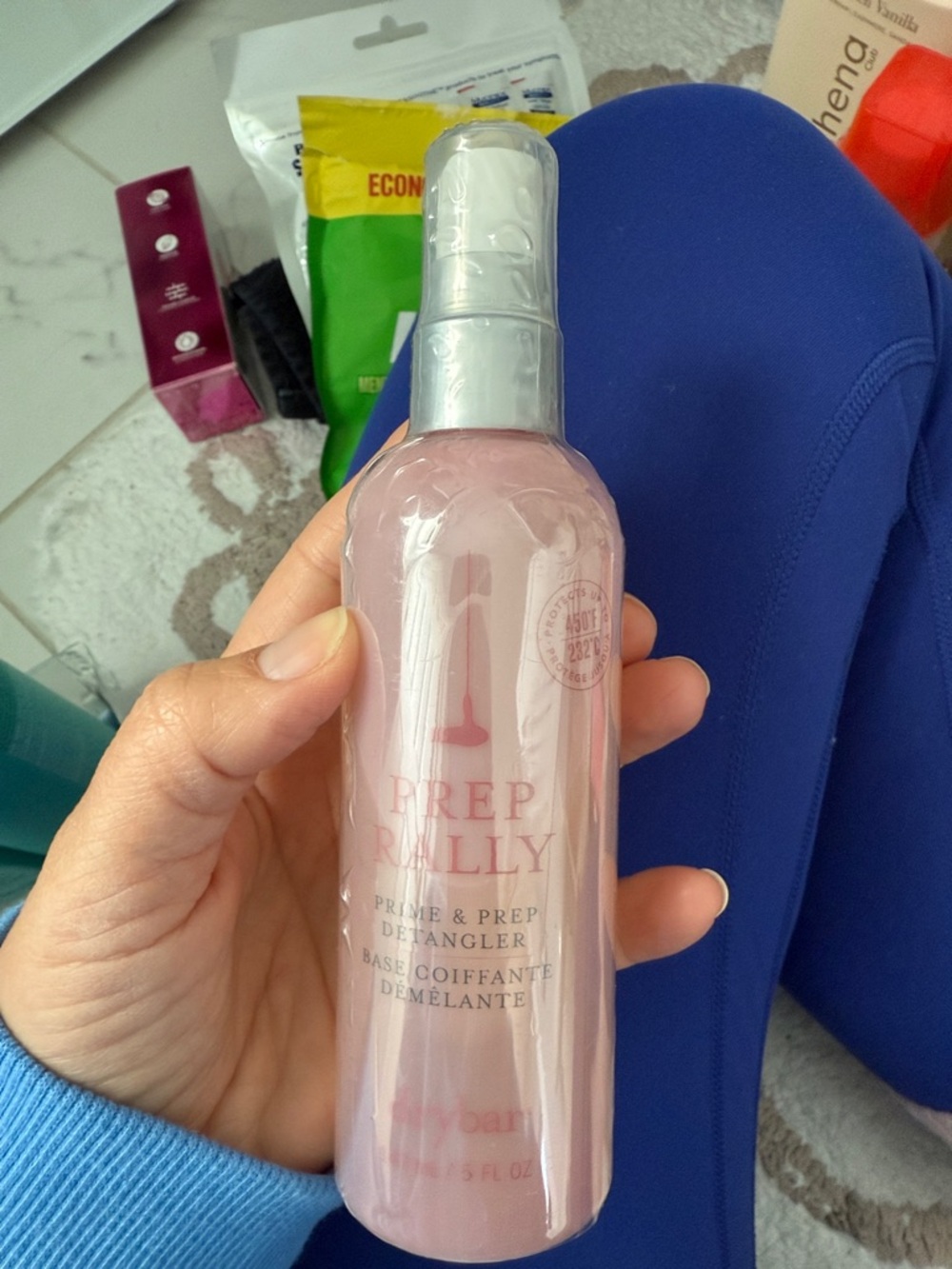 Dry bar prep RALLY Prime & Prep Detangler Spray- 5 fl oz